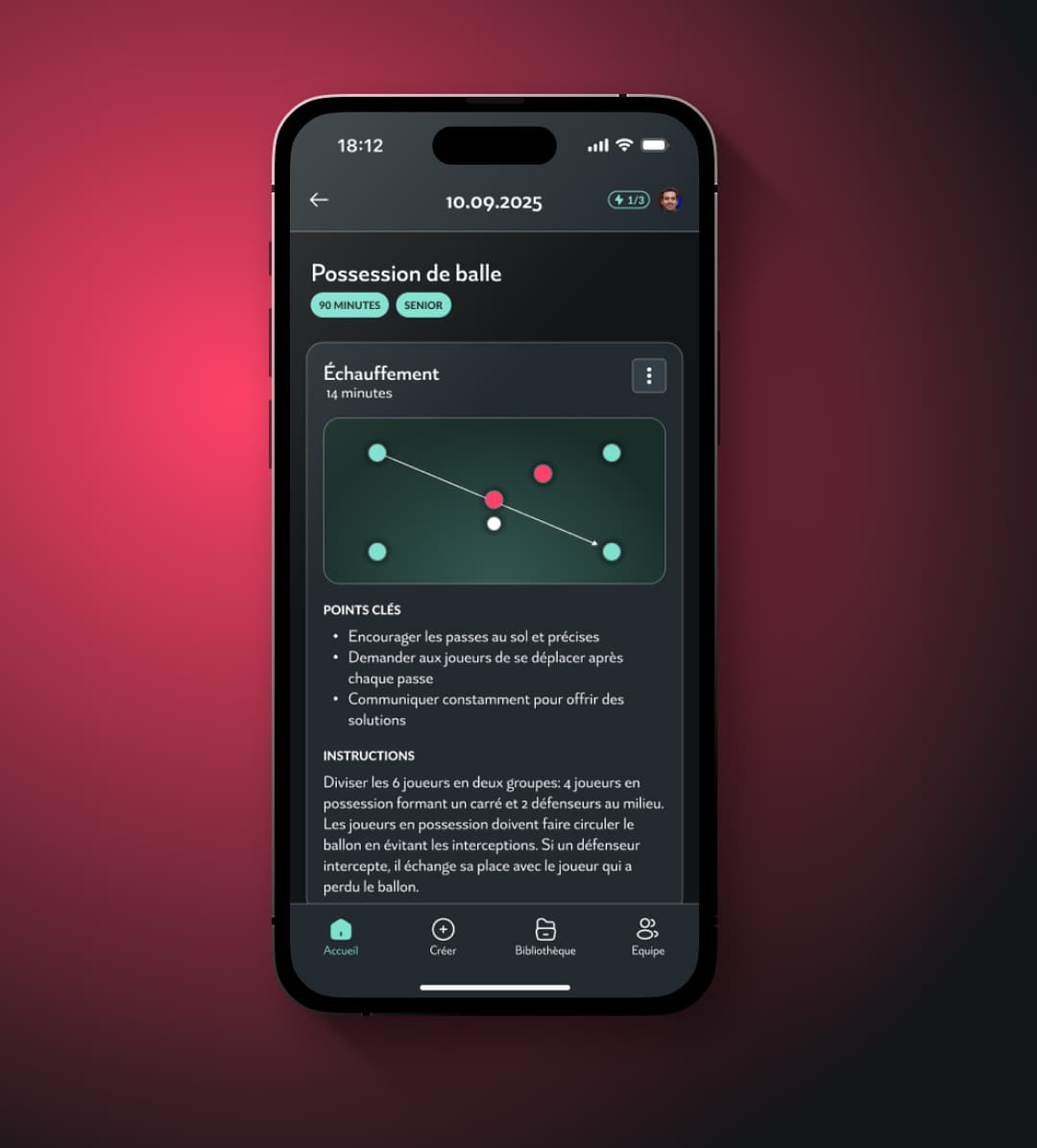 Nextrainers génère ta séance.